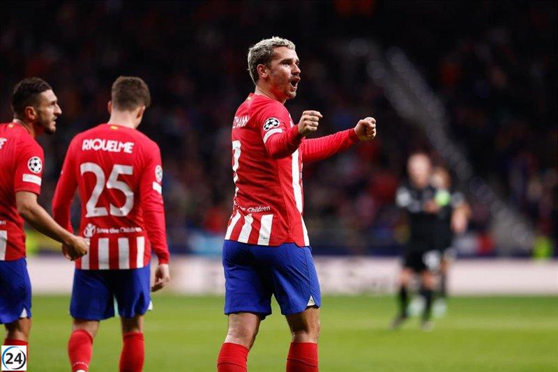 El Atlético avanza de forma contundente hacia los octavos de la Champions tras vencer al Celtic