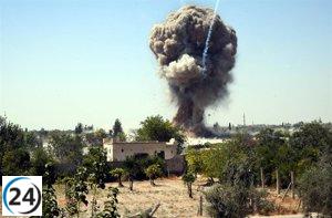 El bombardeo israelí cerca de Damasco resulta en la muerte de tres integrantes de Hezbolá.