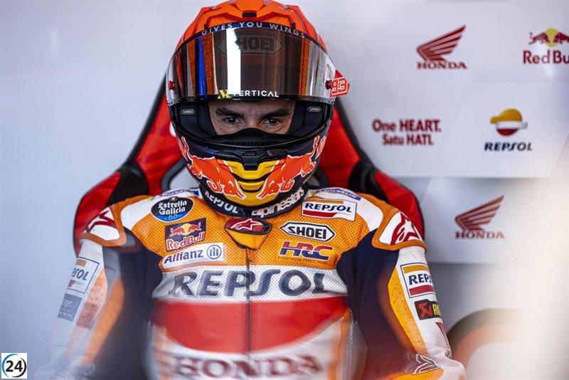 Marc Márquez determinado a agradecer a Honda y su equipo con un rendimiento al máximo