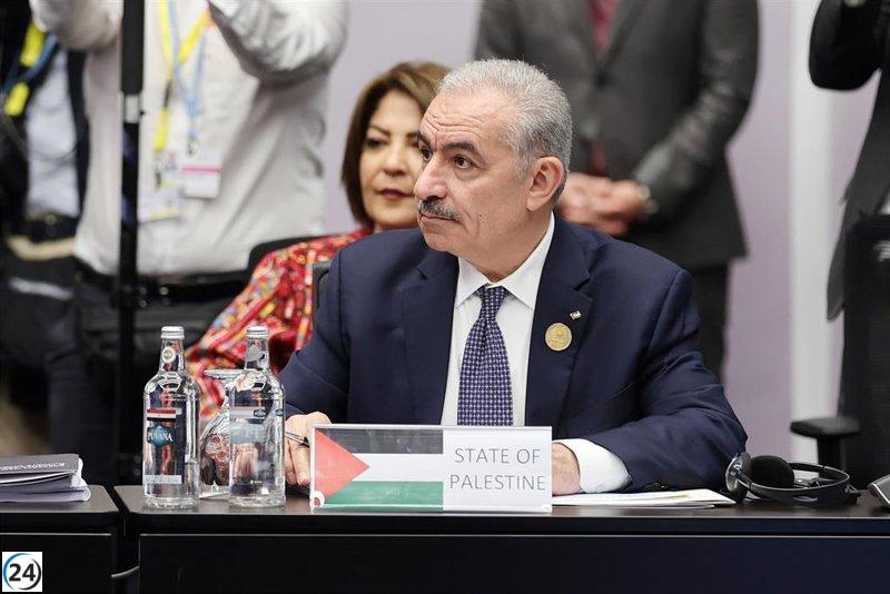 El primer ministro palestino asegura: