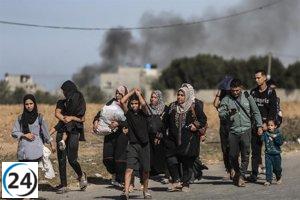 Devastador ataque deja gran cantidad de víctimas mortales en una escuela de la capital de la Franja de Gaza.