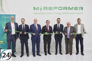 MMM Group inaugura planta de producción de generadores de hidrógeno en Molins de Rei, Barcelona.