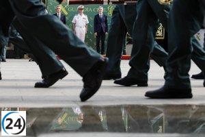 La Guardia Civil inicia investigación contra APROGC por cuestionar la amnistía con referencia al compromiso de derramar sangre por España.