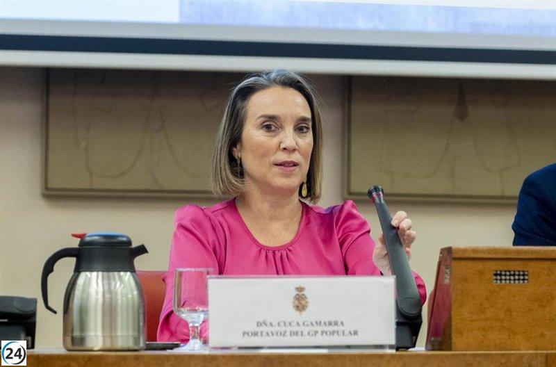Gamarra: El PP asegura que las manifestaciones del domingo serán pacíficas y cívicas en todas las capitales.