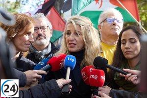Yolanda Díaz critica al PP por rechazar cualquier Gobierno que no esté liderado por ellos mismos calificándolos como 