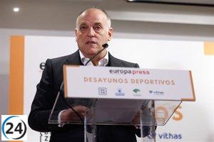 Tebas critica el creciente 'mesianismo' desenfrenado de Florentino Pérez.
