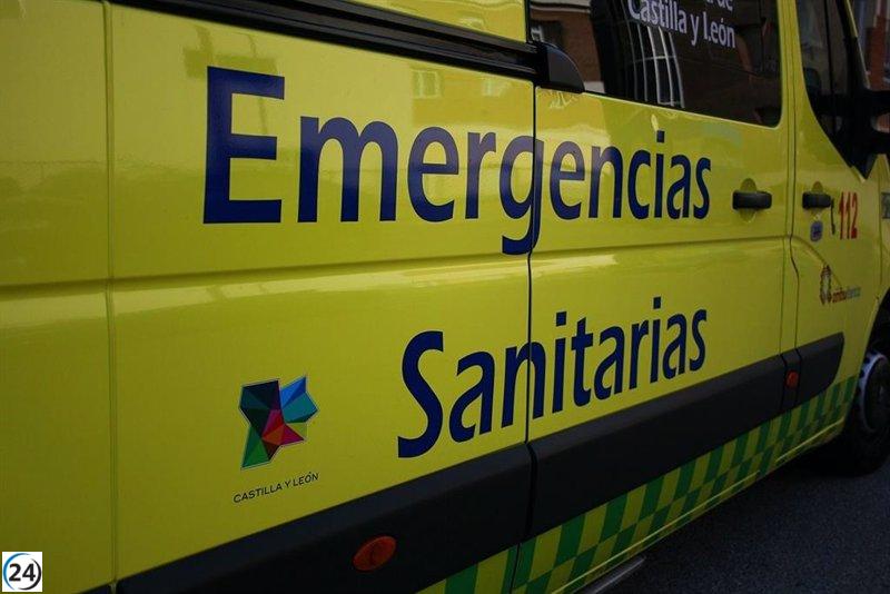 Trágico accidente en la N-601 en Medina de Rioseco (Valladolid): fallece un motorista y cinco personas resultan heridas.