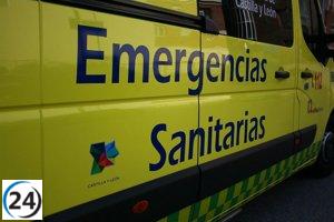 Trágico accidente en la N-601 en Medina de Rioseco (Valladolid): fallece un motorista y cinco personas resultan heridas.