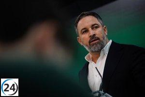 Abascal se niega a mostrar moderación en las protestas contra la amnistía: 