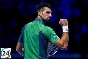 Djokovic aplasta a Rune y asegura su puesto número uno en 2023