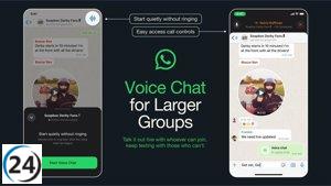 WhatsApp revoluciona la comunicación grupal con sus nuevas llamadas de voz para grupos numerosos