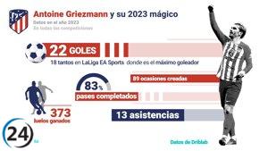 Antoine Griezmann vive un 2023 lleno de magia y éxitos.