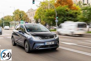 BYD revoluciona el mercado español con el lanzamiento del Dolphin: un coche eléctrico con autonomía de 427 km, a partir de 24.480 euros con oferta y subvención Moves.