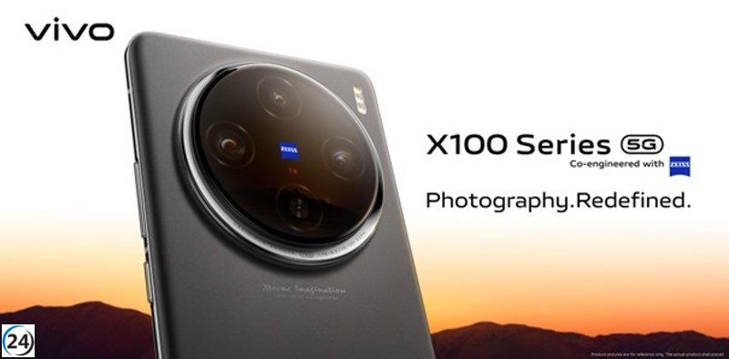 El nuevo teléfono X100 Pro de vivo revoluciona con su potente procesador Dimensity 9300 y su exclusivo teleobjetivo flotante creado por ZEISS.