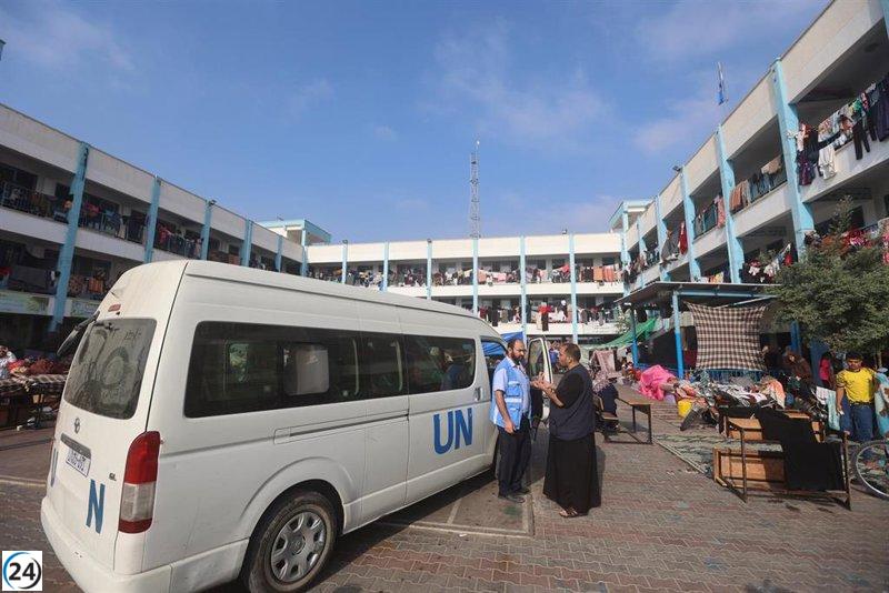La UNRWA denuncia ataque israelí a alojamiento de personal internacional en Gaza.