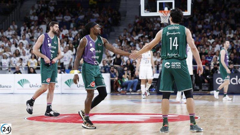 Unicaja heroico rompe la racha triunfal del Real Madrid