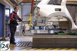 El superávit comercial de la industria automotriz se triplica en septiembre, alcanzando 1.300 millones de dólares.