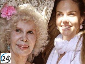 Genoveva Casanova sorprende al resurgir para honrar la memoria de la inolvidable Duquesa de Alba.
