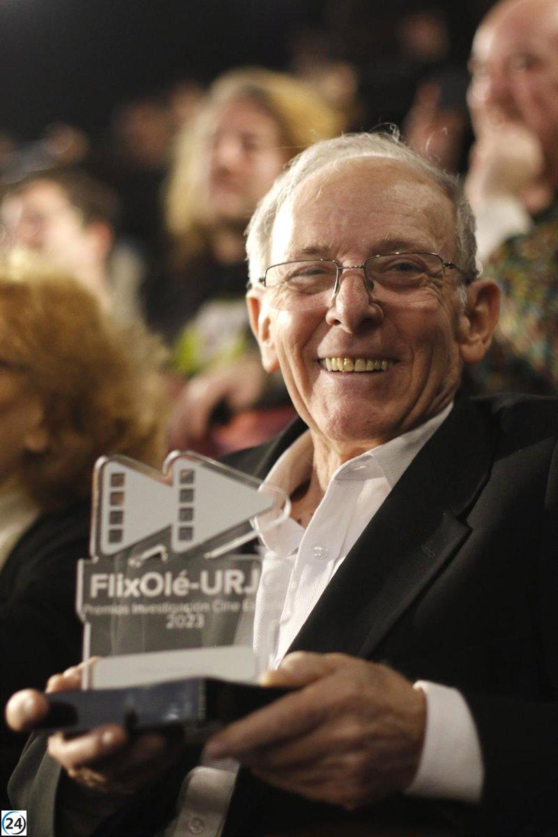 Emilio Gutiérrez y el ICAA son premiados por su destacada investigación en el cine español