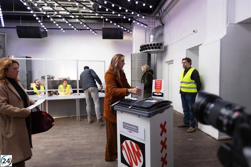 El ultraderechista Partido de la Libertad encabeza el resultado en las encuestas a pie de urna de Países Bajos.