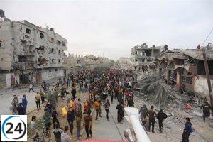 El PMA se prepara para brindar ayuda en Gaza cuando el acuerdo entre en efecto.