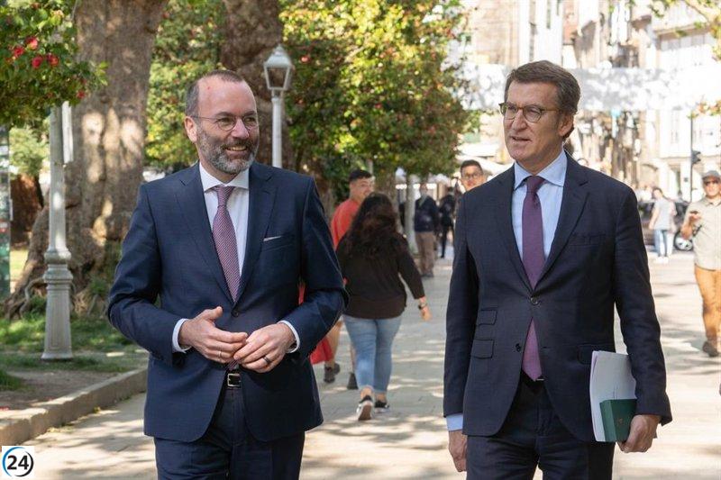Feijóo se une a Tajani y Weber en Barcelona para discutir la posibilidad de amnistía