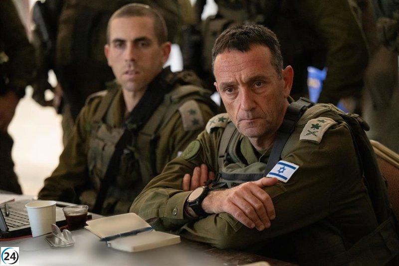 El Jefe del Ejército Israelí proclama la continuación de la ofensiva en Gaza hasta lograr la victoria.