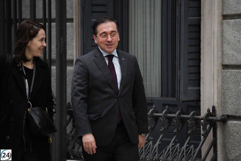 Albares defiende a Sánchez y niega acusaciones infundadas de Israel sobre apoyo a Hamás
