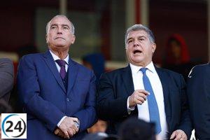 Joan Laporta arremete contra el arbitraje: 