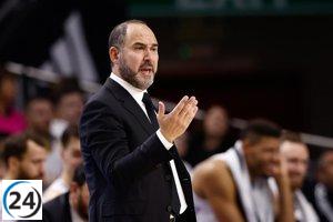 Chus Mateo recalca la necesidad de ser constantes y no descuidarse ante el Maccabi.