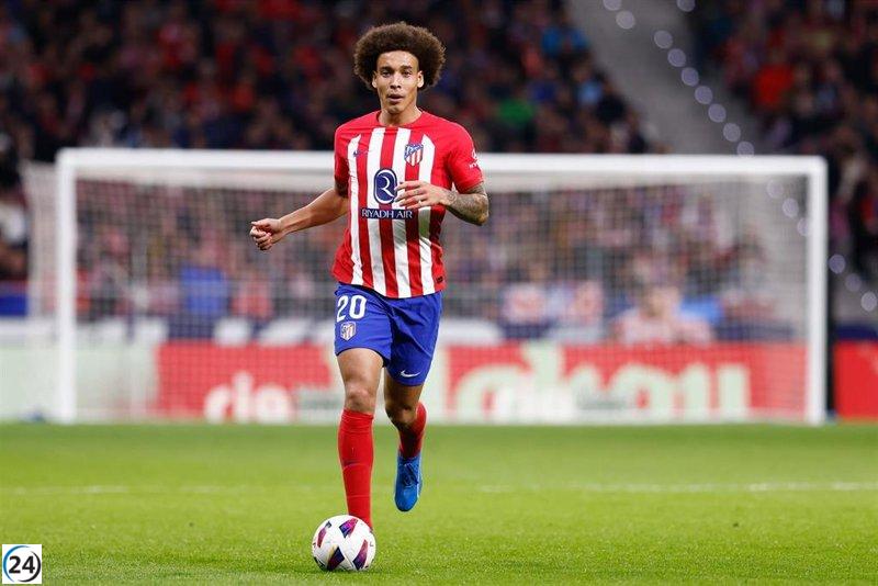 Axel Witsel elogia el Feyenoord por su juventud y habilidad en la presión.