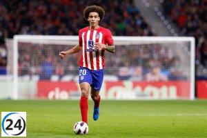 Axel Witsel elogia el Feyenoord por su juventud y habilidad en la presión.