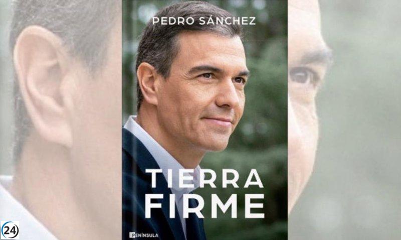 Pedro Sánchez revelará su segundo libro como presidente en ejercicio, titulado 'Tierra firme', el próximo 4 de diciembre.