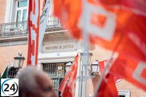 Funcionarios de Justicia amenazan con protestas si el nuevo secretario de Estado no les propone una oferta 
