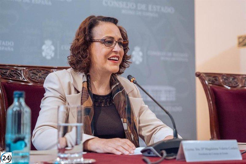 El Tribunal Supremo revoca designación de Magdalena Valerio como presidenta del Consejo de Estado por falta de reconocimiento jurídico.
