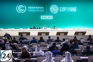 COP28: Más de 100 naciones acuerdan triplicar energía renovable para 2030.