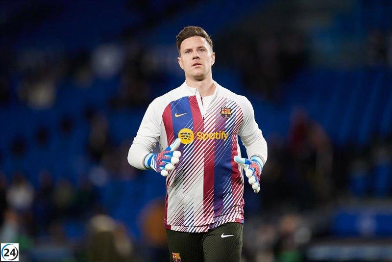 Lesiones de Ter Stegen y Marcos Alonso afectan al duelo entre el Barça y el Atlético.
