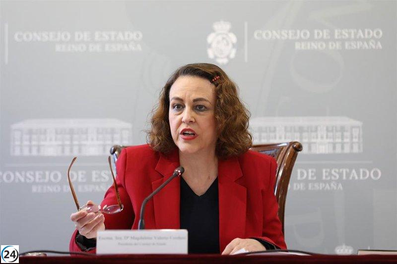 Gobierno insta al TS a revocar fallo sobre Valerio al frente del Consejo de Estado