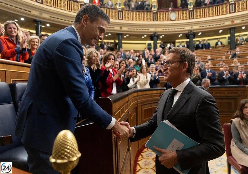 Feijóo accede sorpresivamente a reunirse con Sánchez y propone, vía carta, discutir sobre la amnistía y el acuerdo con Bildu.