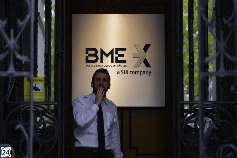 Telefónica impulsa la subida del Ibex 35 en el inicio de jornada, superando los 10.200 puntos.