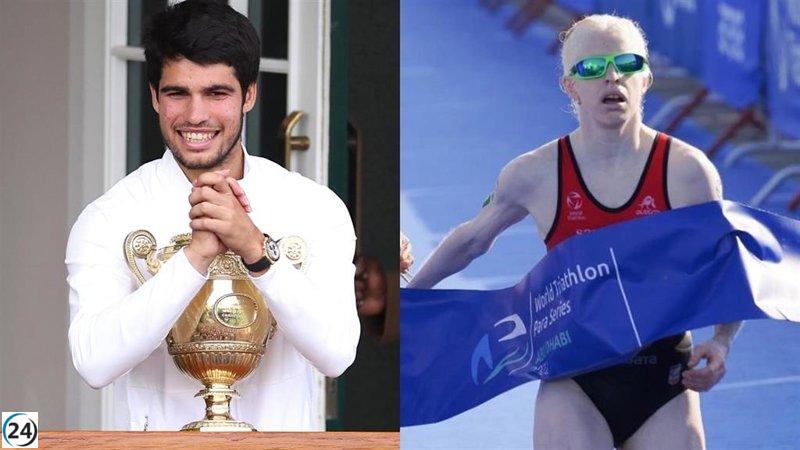 Susana Rodríguez y Carlos Alcaraz, reconocidos como máximos exponentes deportivos a nivel nacional en 2022.
